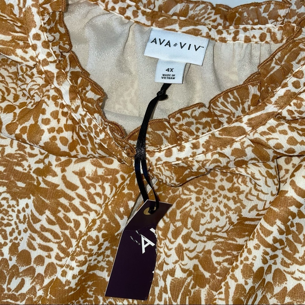 Ava & Viv printed top - Picture 4 of 4